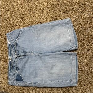 Lee Women's Light Blue Jean Shorts